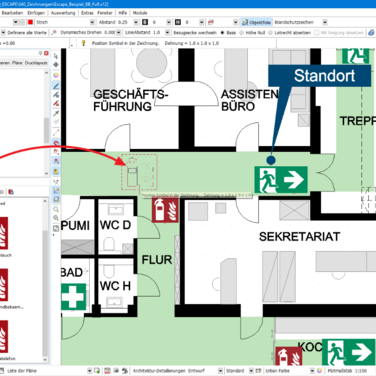 SPIRIT BrandSP – die einfache BIM CAD-Lösung für die Brandschutzplanung