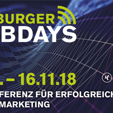 Zweite Freiburger Webdays - Online Marketing Konferenz am 15. und 16. November 2018