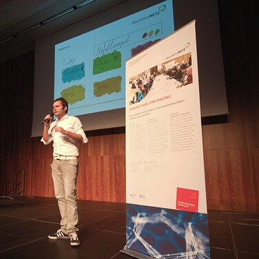 Reale und digitale Netzwerke für das Älter werden im Quartier: Transferkonferenz mit Beteiligung von QuinScape