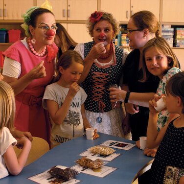 Kräuter Mix sorgt für Teezauber in der Kinderklinik