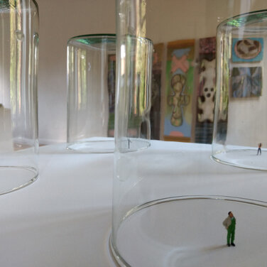 Kunstausstellung „GlasWerk" in Röderhof b. Halberstadt in Zusammenarbeit mit der Glasmanufaktur Harzkristall Derenburg