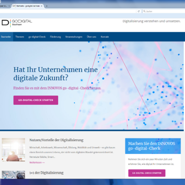 Dresdner Unternehmensberatung INNOVOS startet neues Projekt: godigital-sachsen