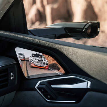 Ficosa entwickelt und produziert den virtuellen Außenspiegel des Audi e-tron