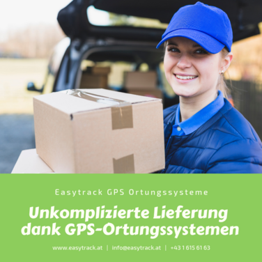 Unkomplizierte Lieferung dank GPS-Systemen