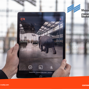 Wir sind neuer Service Partner bei der Messe München für Virtual Reality, Augmented Reality, Touch- und Webapplikation und Photogrammmetrie