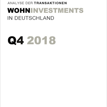 Dr. Lübke & Kelber Wohninvestmentmarktbericht Q4 2018