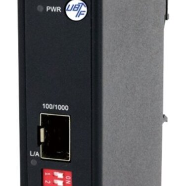 Industrie Medienkonverter mit maximaler Flexibilität und Bandbreite bei minimalen Abmessungen