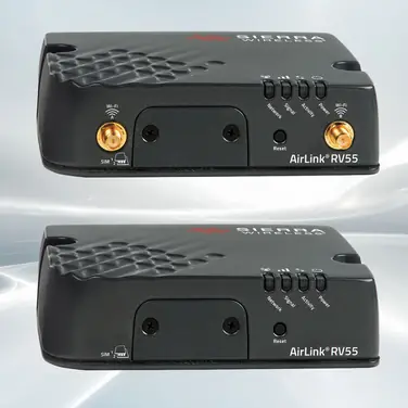 AirLink® RV55: Robuster LTE-A Pro Router mit Dual-Band WiFi