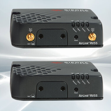 AirLink® RV55: Robuster LTE-A Pro Router mit Dual-Band WiFi