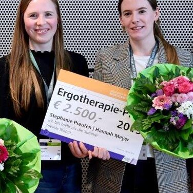 Preisverleihungen beim Ergotherapie-Kongress 2019 in Osnabrück