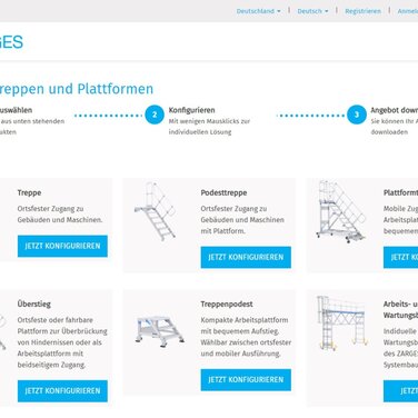 Facelift zum Jubiläum: Zehn Jahre Konfiguration von Treppen und Plattformen per Mausklick