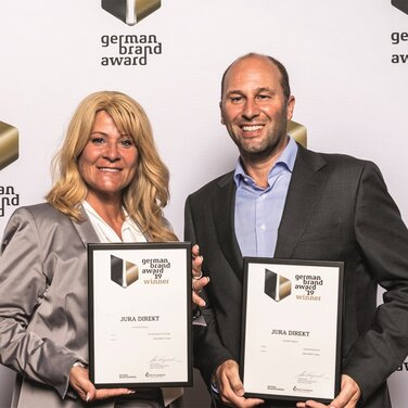Zweifacher German Brand Award 2019 für JURA DIREKT