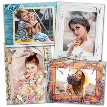 Shabby-Chic-Rahmenpaket von AKVIS: Landhaus-Charme für Ihre Fotos