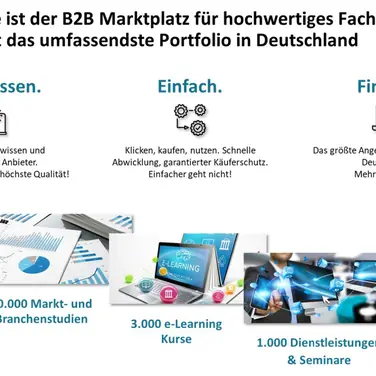 Treasurize, der B2B Online Marktplatz für hochwertiges Fachwissen