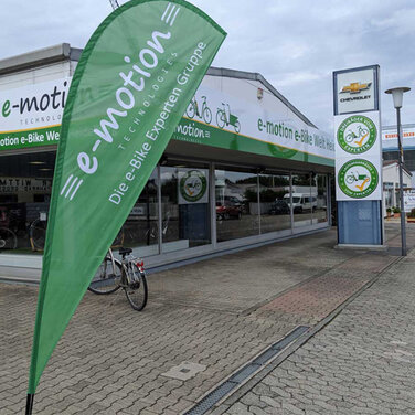Neue e-motion e-Bike Welt in Heidelberg eröffnet