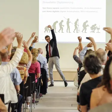 Experten-Tagung mit Keynotespeaker Prof. Martin Halle TU München am 21.10.2019 in der Gesundheitswelt Chiemgau