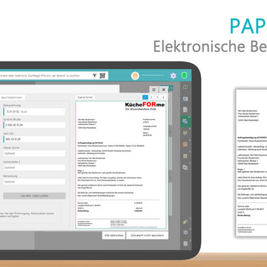 Dokumentenmanagement System PaperOffice - Innovative Lösung Ihrer Belegerfassung