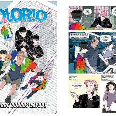COLOR!O: Graphic-Novel als Unterrichtsmittel für die Mediengestalter