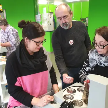 Boom: Buttons gegen Händeschütteln