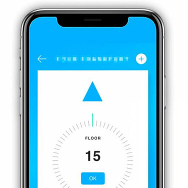 Verbesserte Hygiene und Barrierefreiheit durch kontaktlose Aufzugsbedienung via Smartphone