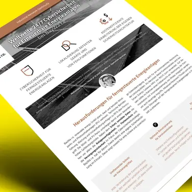 Rhebo unterstützt BayWa r.e. bei Cybersicherheit von Windparks und Photovoltaikanlagen
