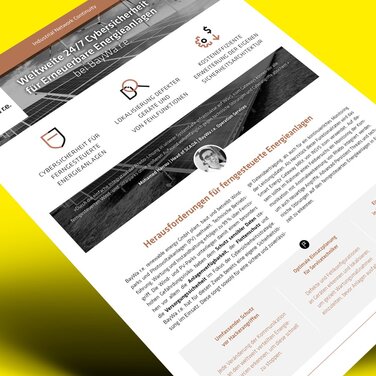 Rhebo unterstützt BayWa r.e. bei Cybersicherheit von Windparks und Photovoltaikanlagen