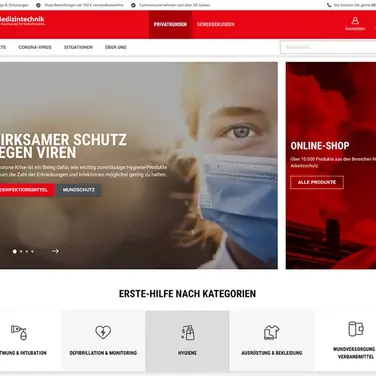 1A Medizintechnik digitalisiert Vertrieb mit Shopmacher und ehrgeizigen Zielen