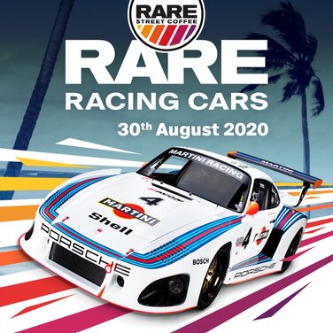 Digital Agentur Racerfish inszeniert und filmt für das RARE Street Coffee den legendären RARE Racing Car Event 2020