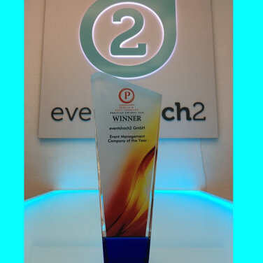 Prestige Awards küren eventshoch2 zur Eventmanagement Company of the Year 2020