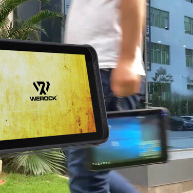 Für raue Umgebungen: WEROCK stellt neues Rugged Tablet Rocktab L110 vor