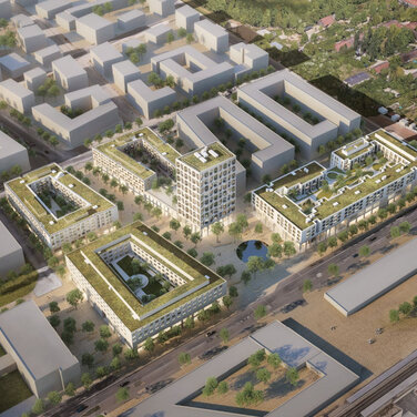 Isaria startet in München Freiham mit Stadtquartier ZAM