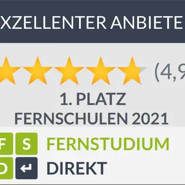 OfG / Online-Schule für Gestaltung zum sechsten Mal in Folge als „Exzellenter Anbieter“ ausgezeichnet