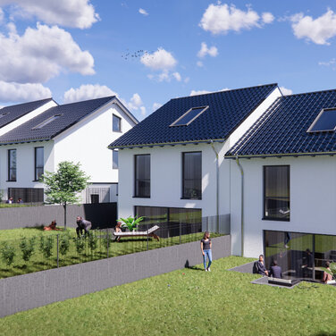 Neuer Wohnraum für Familien: KSK-Immobilien vermittelt vier Doppelhaushälften in Kürten-Biesfeld
