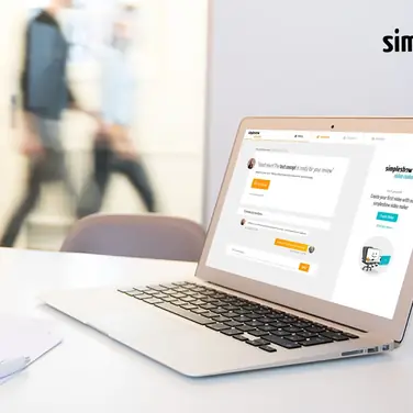 Erklärvideo-Plattform simpleshow führt digitales Service-Portal ein