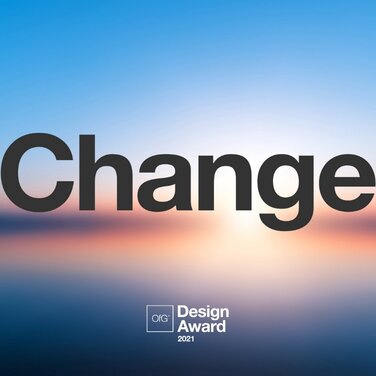 OfG Design Award 2021: Change