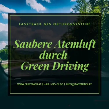 Saubere Atemluft durch Green Driving