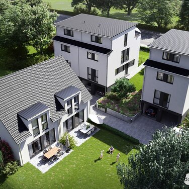 KSK-Immobilien vermittelt vier Doppelhaushälften und ein freistehendes Einfamilienhaus in Lohmar