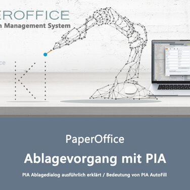 PaperOffice DMS, automatisierte Dokumenten Ablage mit KI PIA