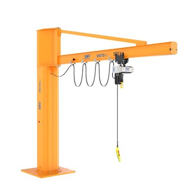 SWF Krantechnik führt Schwenkkran VECTO jib ein