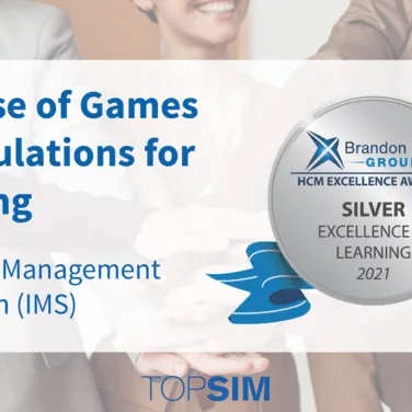 TOPSIM gewinnt Silber bei den Brandon Hall Group Excellence Awards