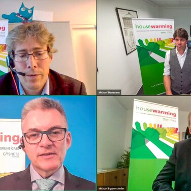 Onlinetagung Housewarming 2021 Spezial: Handwerk und Planer auf Wasserstoff-Technologie vorbereitet