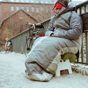 Leben retten in der Kältesaison– Berliner Shoppingcenter spenden Sheltersuit