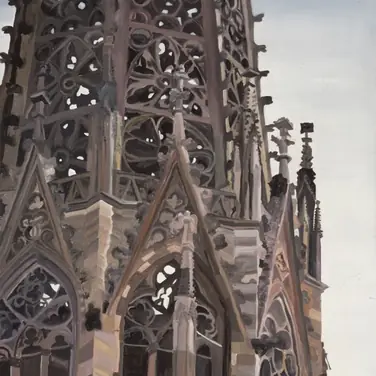 Merzhausen im Dezember - Almut Quaas: Freiburger Münster Bilder - artisse e.V.