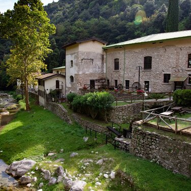 Tal der Papiermühlen, Brescia, Italien