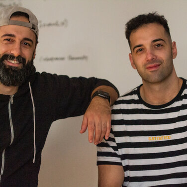 Bro-Founder Emanuele (rechts) und Joel Monaco