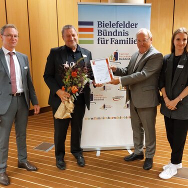 Auszeichnung bpi solutions als familienfreundlicher Betrieb