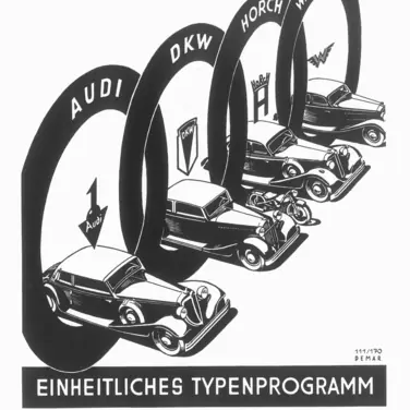So werden die Vier Ringe zum Audi-Markenzeichen: Auto Union AG vor 90 Jahren gegründet