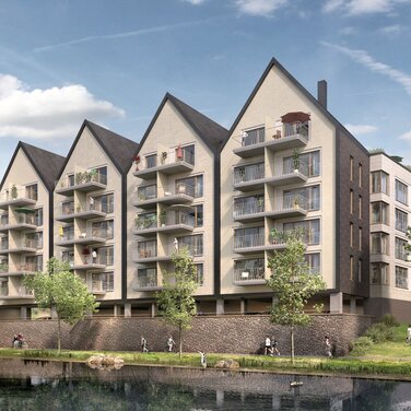 Visualisierung THE FLAG Senior Living Linz am Rhein