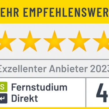 OfG / Online-Schule für Gestaltung zum achten Mal in Folge als „Exzellenter Anbieter“ ausgezeichnet