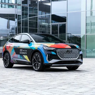 Audi setzt sich mit der Initiative „Procurement with purpose“ für die wirtschaftliche Teilhabe von diversen Unternehmen sowie von Unternehmen mit sozialen Zwecken ein.